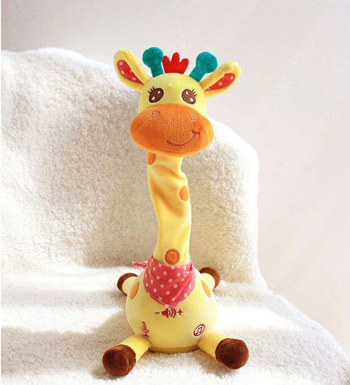 Magical Melody Giraffe: Your Interactive Singing & Talking Plush Pal!