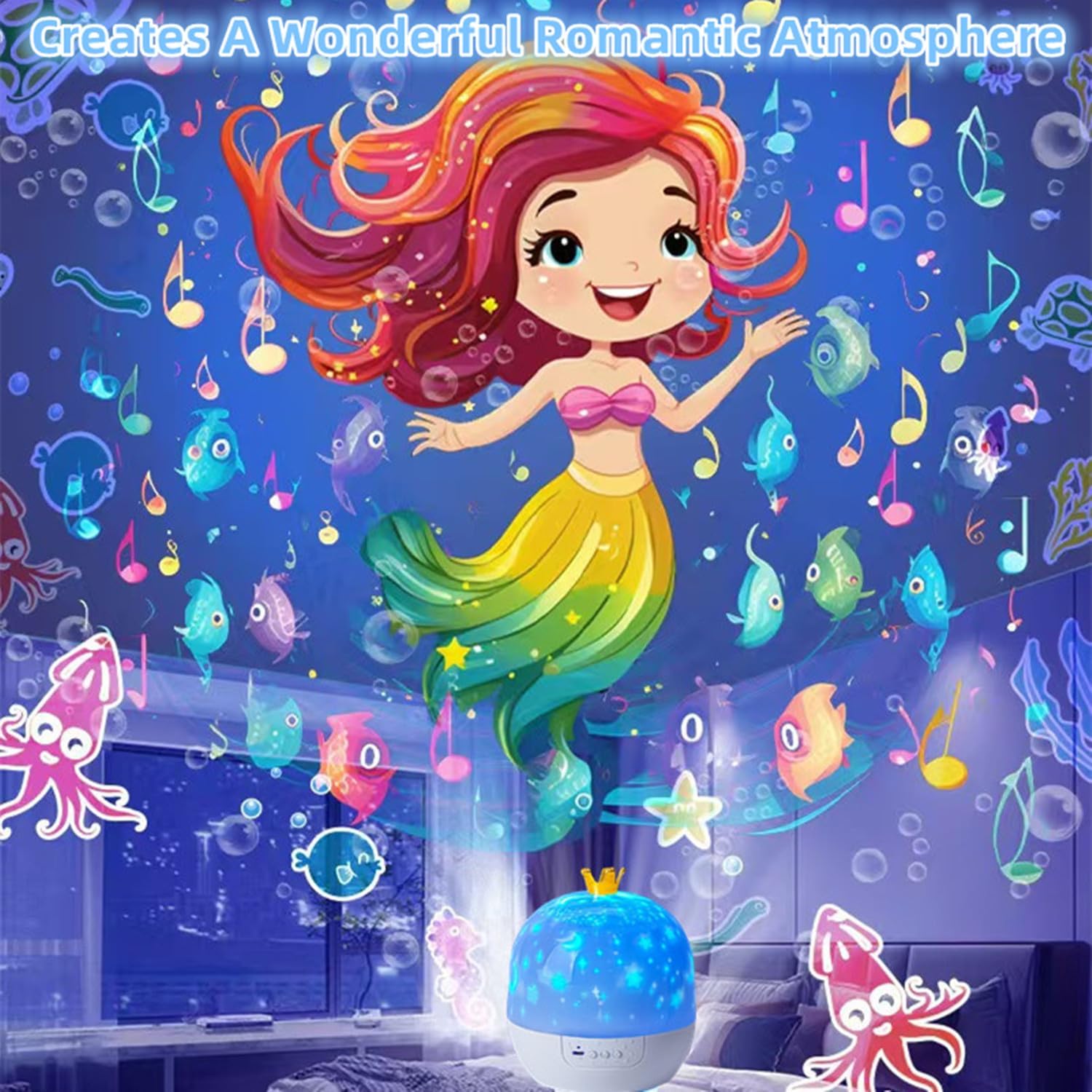 Enchanting Cosmos Night Light & Planetarium Projector