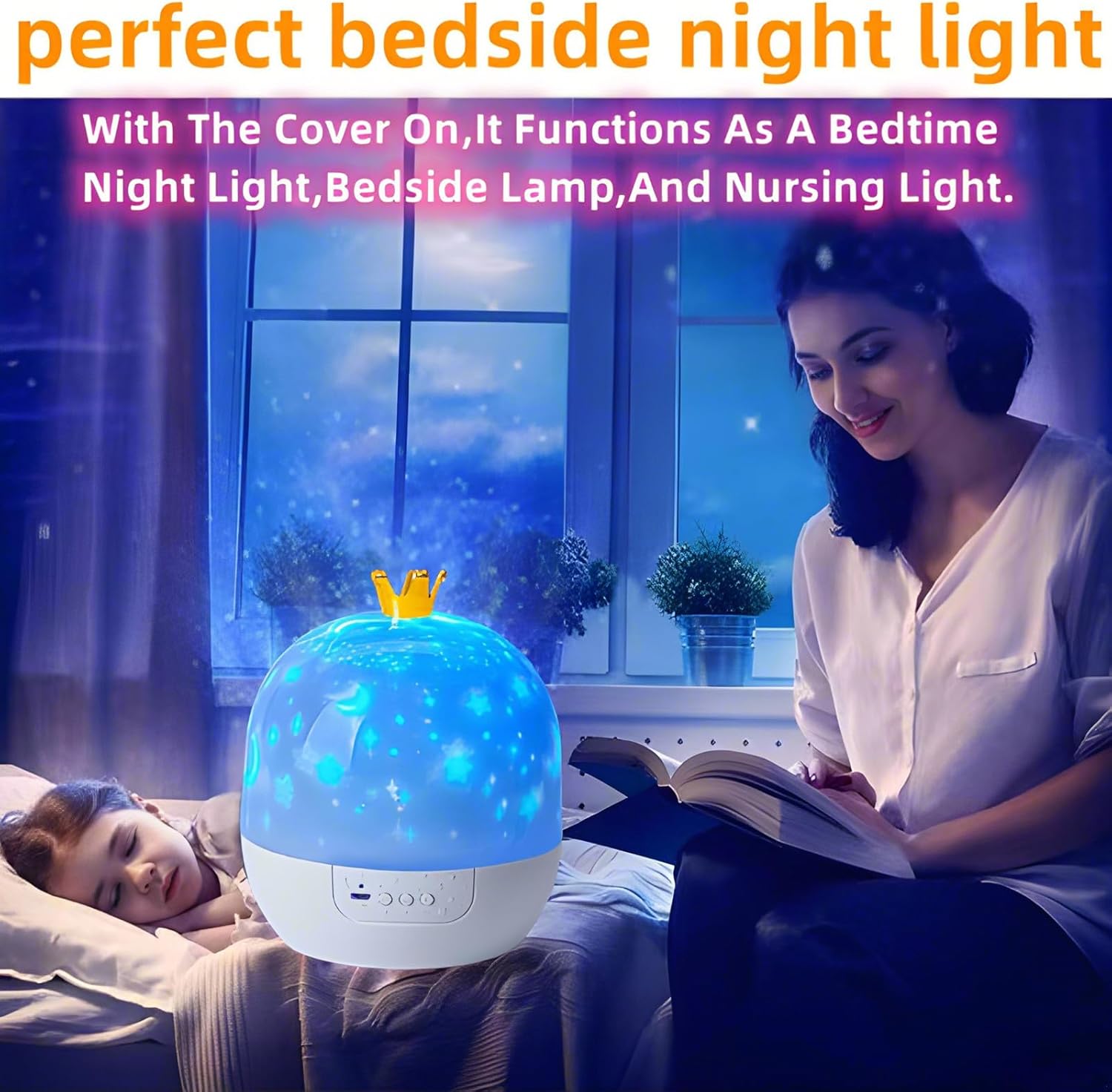Enchanting Cosmos Night Light & Planetarium Projector