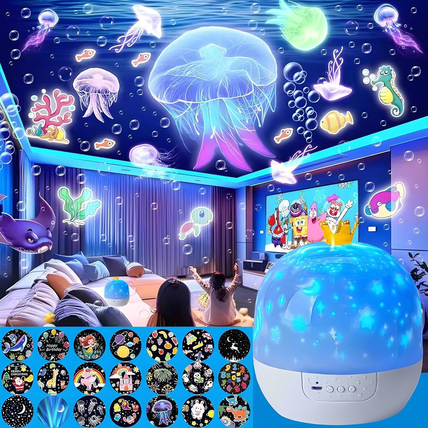 Enchanting Cosmos Night Light & Planetarium Projector